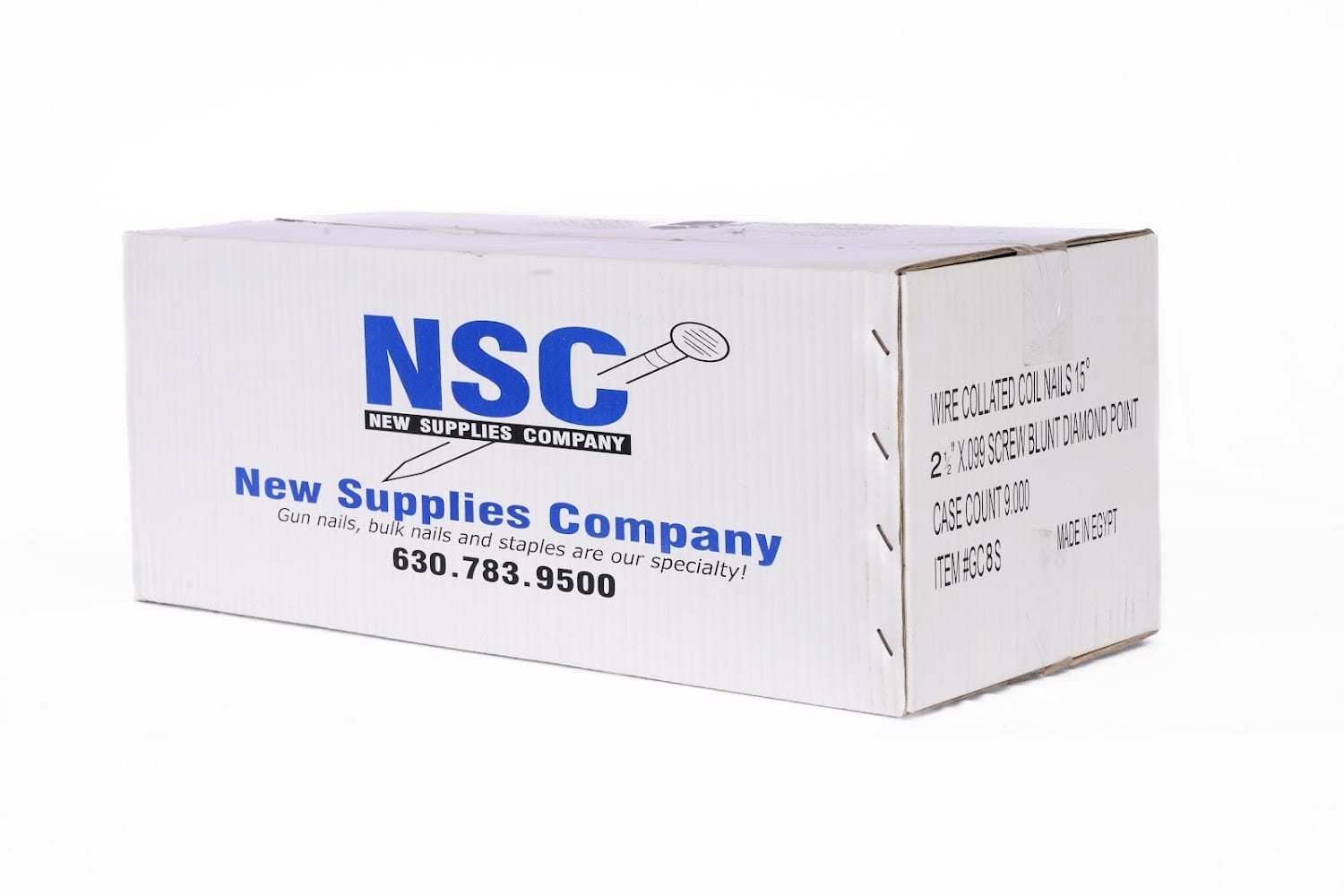 Corrugated e-commerce shipping box made in Giza, Egypt — retail ready