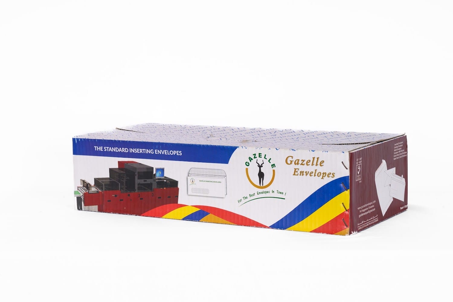 Printed retail packaging box made in Giza, Egypt — retail ready