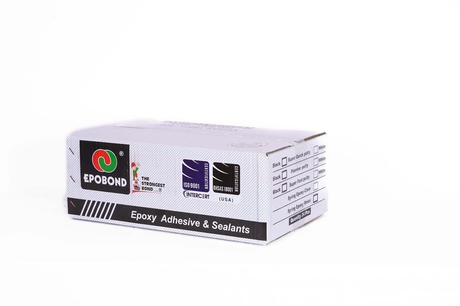 Printed retail packaging box made in Giza, Egypt — master carton