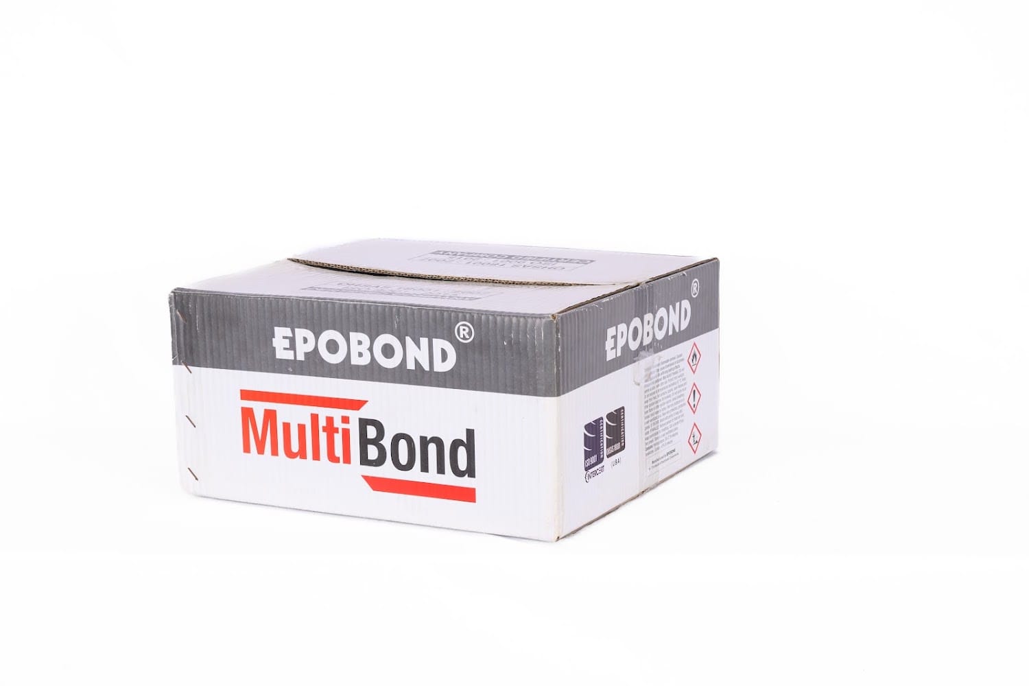 Printed retail packaging box made in Giza, Egypt — angled view